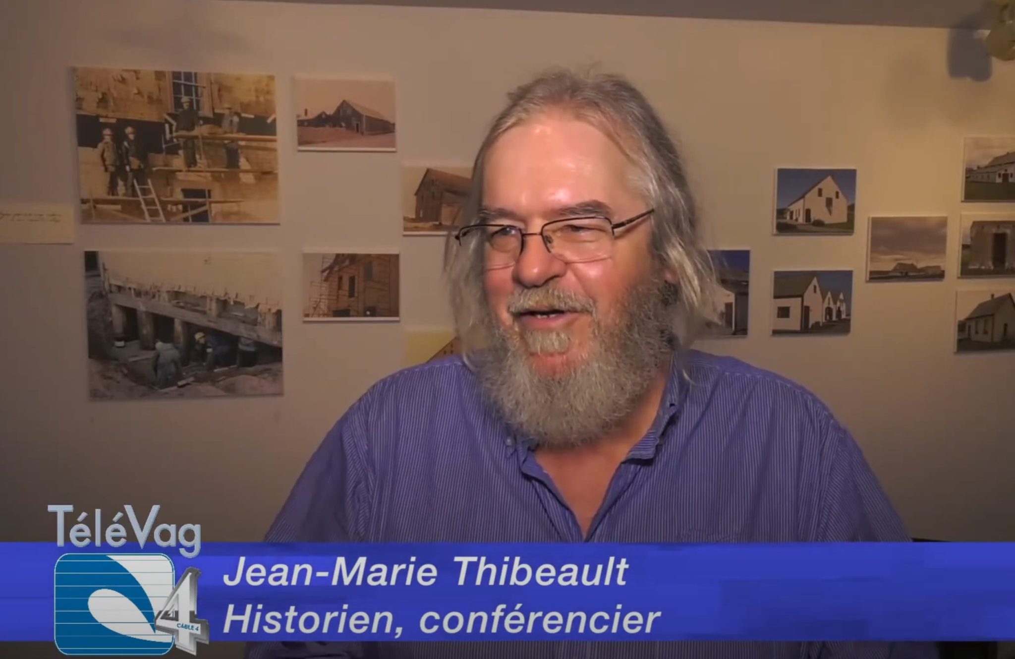 L'historien gaspésien Jean-Marie Thibeault.